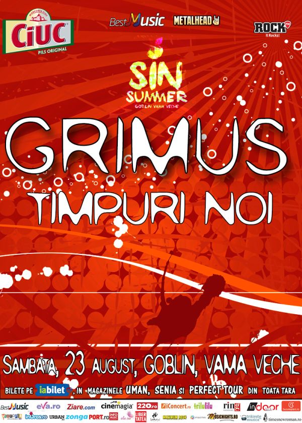 Castiga 2 invitatii la concertul Grimus/Timpuri Noi din Goblin, Vama Veche!